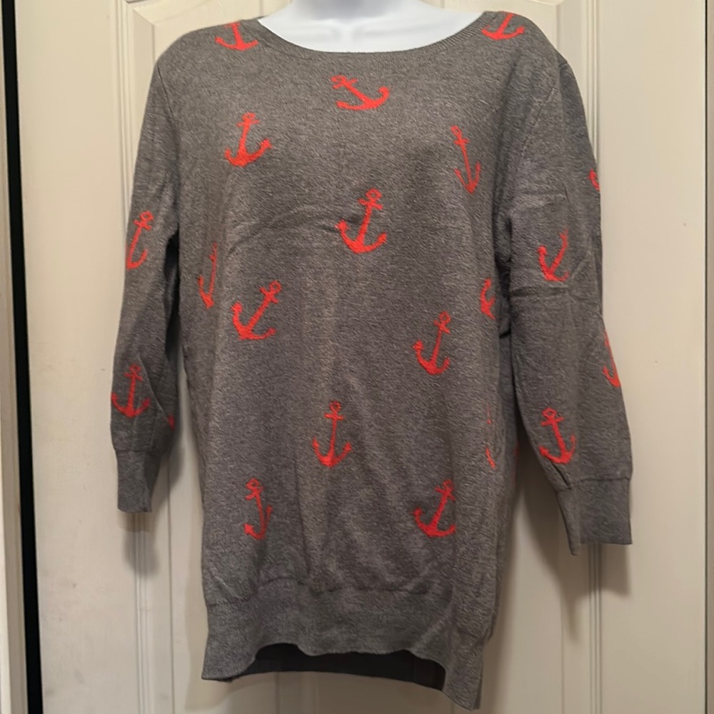 Anchor nautical sweater
